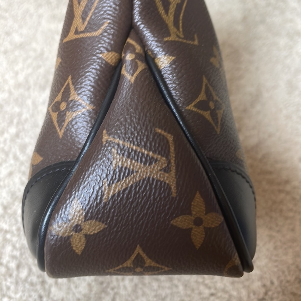 Louis Vuitton Monogram Canvas Crossbody Bag in Brown and Black - Picture 14 of 14